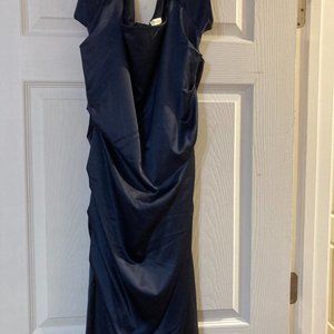 Rubber Ducky Productions Inc. Navy Blue dress Size L